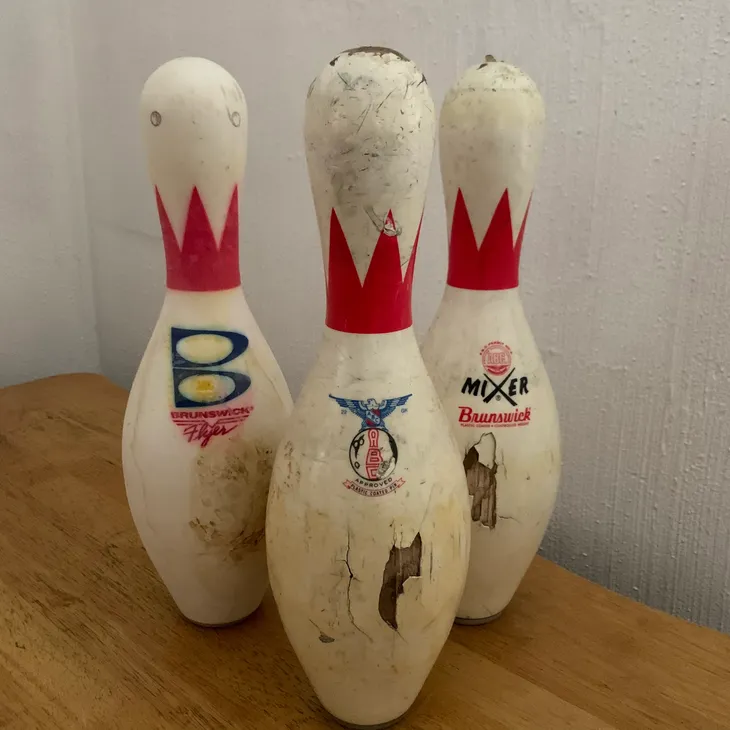 bowling pins in pioneer bowl